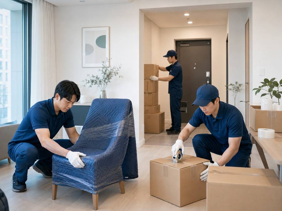 대전 동구 삼정동 이사 작업